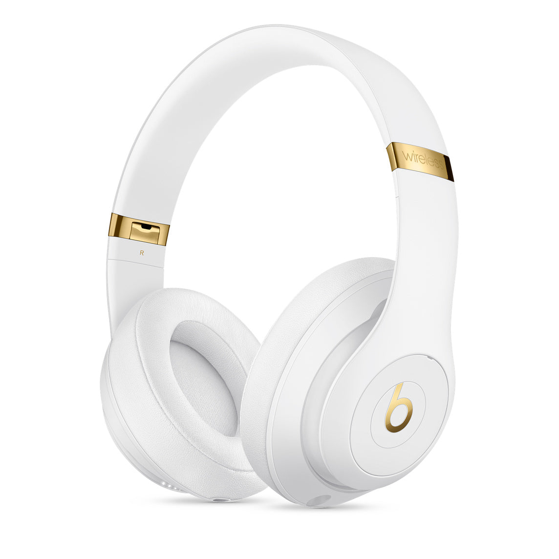 Beats Studio 3 Wireless Noise Cancelling Over Ear Headphones White MX3Y2PA A