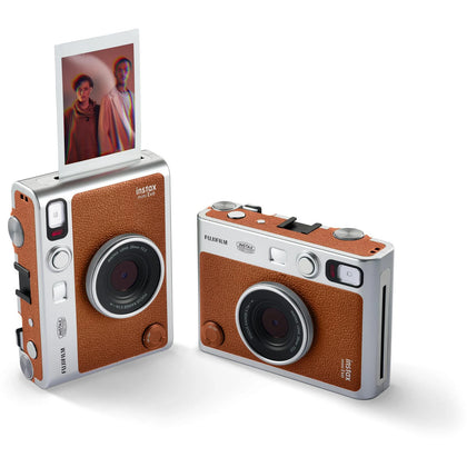 Fujifilm Instax Mini Evo Instant Camera Brown (Model : 85374)