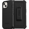 OtterBox Apple iPhone 13 Defender Series Pro Case - Black (77-85473), Multi-layer defense, 4x Military standard, Holster Kickstand, Port protection