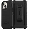 OtterBox Apple iPhone 13 mini Defender Series Pro Case - Black (77-83535), Multi-Layer & 4x Military standard drop protection, Holster Kickstand